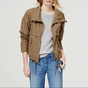 LOFT | Petites Khaki Utility Jacket